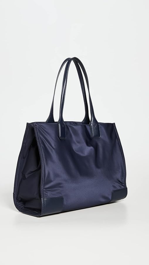 Tory Burch Women's Small Ella Tote, Tory Navy, One Size